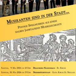 Musikanten sind in der Stadt …