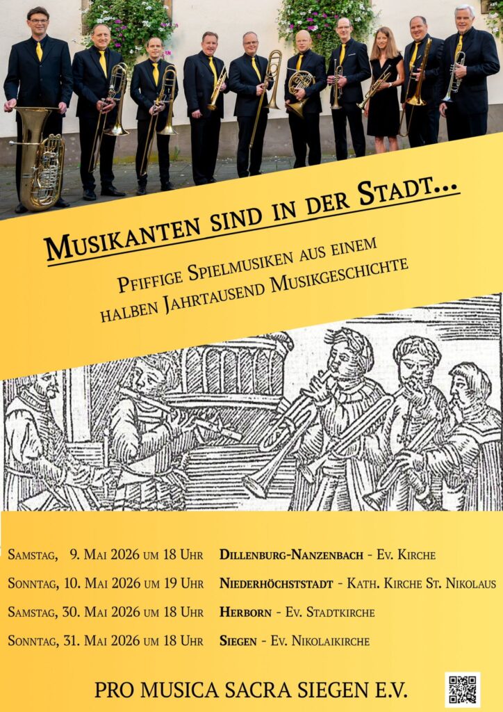 Musikanten sind in der Stadt …
